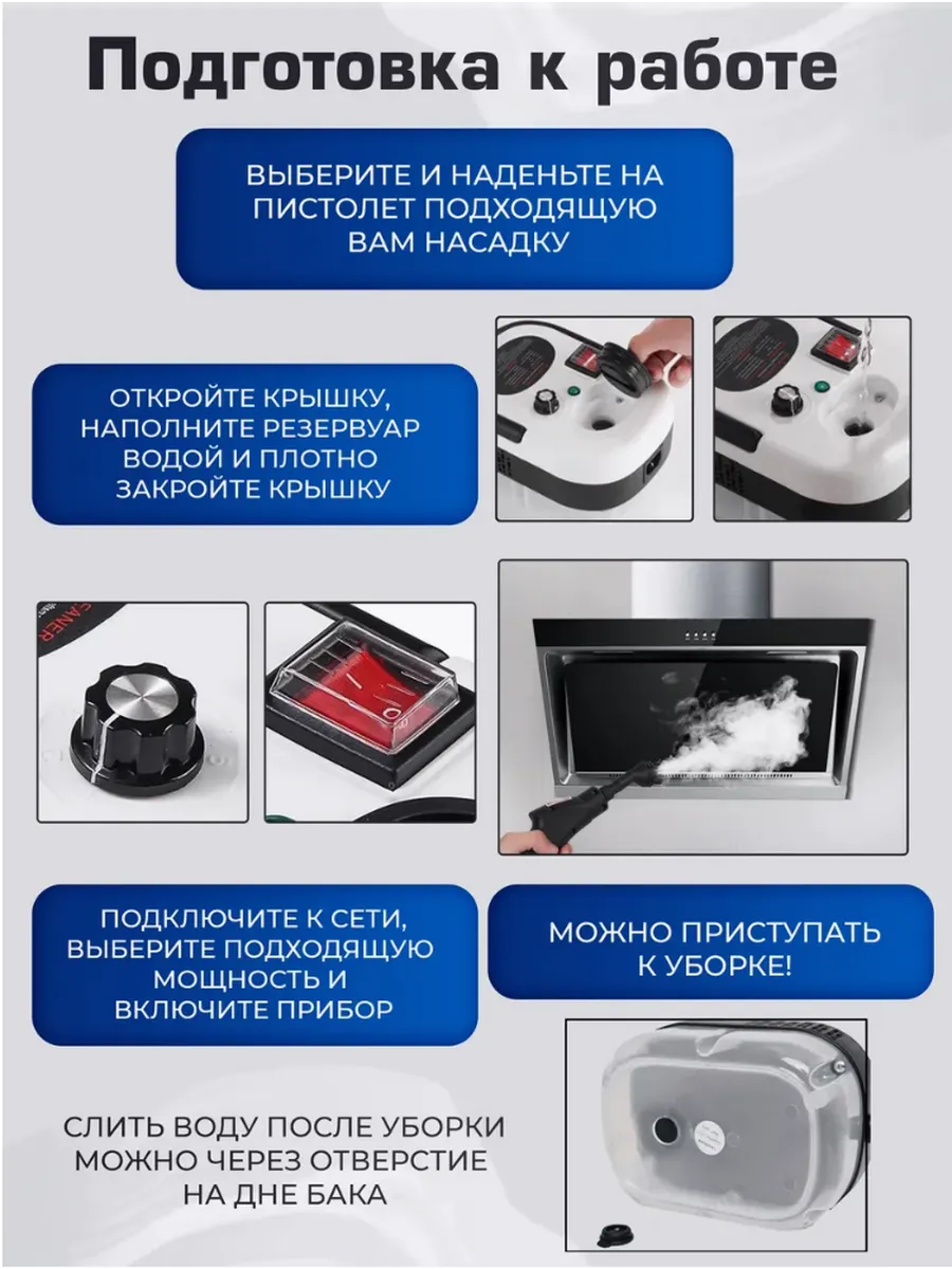 Пароочиститель домашний